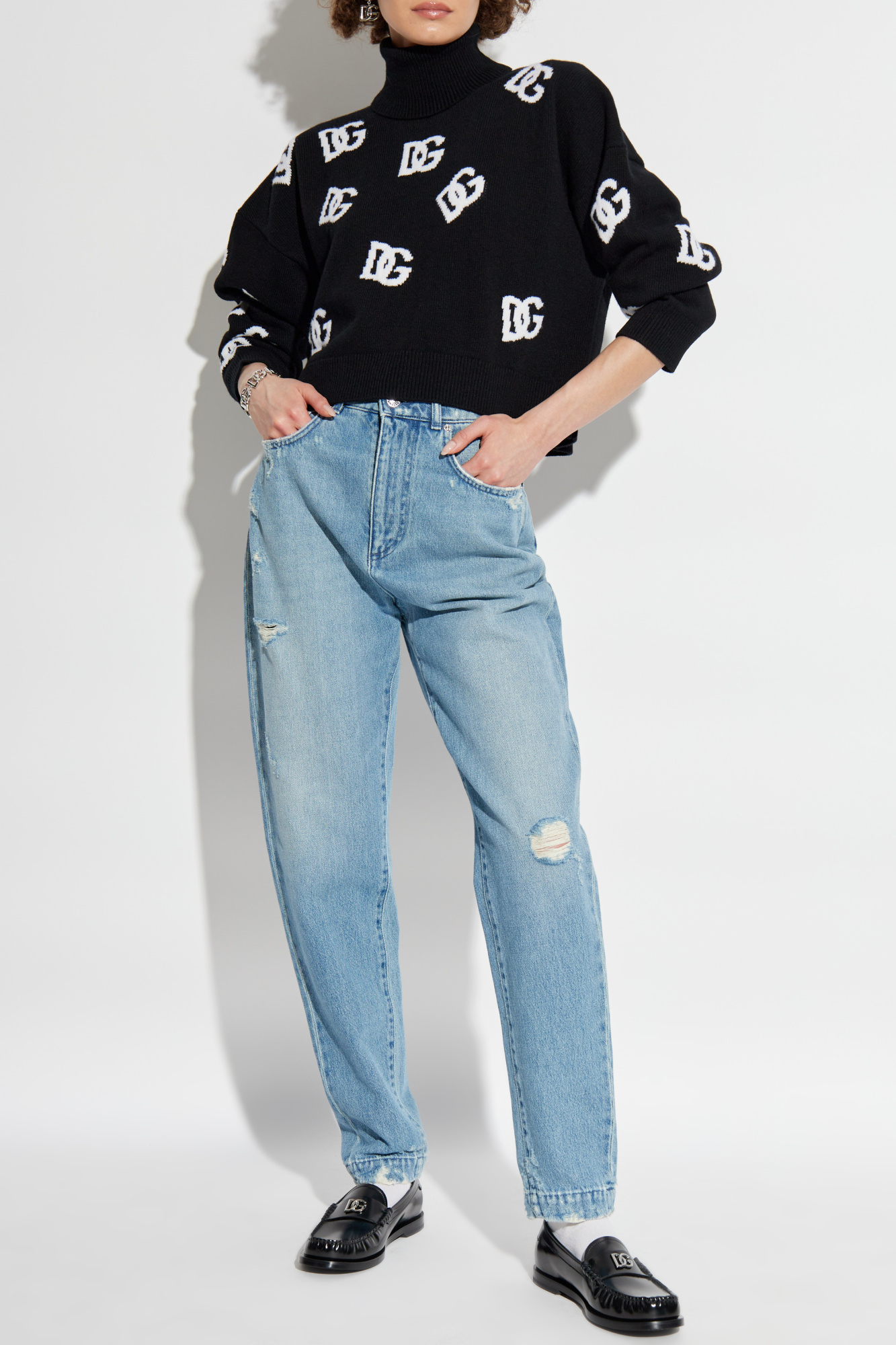 Dolce & Gabbana Jeans with logo | Women's Clothing | Vitkac